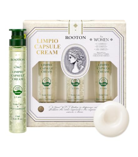 Limpio Capsule Cream, Dual Care for Scalp & Hair, Protein-Rich Formula Restores & Strengthens Strands, Premium Special Treatment, 13ml × 6ea (78ml) / 2.64 fl oz
