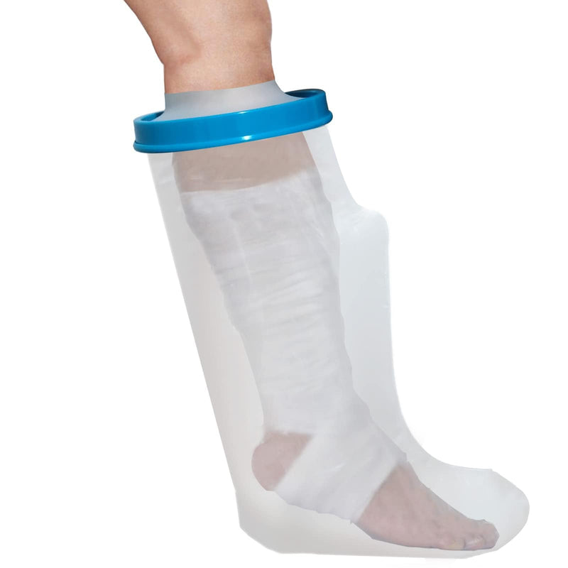 100% Waterproof Leg Cast Cover for Showering, Reusable Adult Short Leg Cast Protector, Cast Covers for Shower Leg, Cast Bag for Shower, Cast Cover for Showering Foot - BeesActive Australia