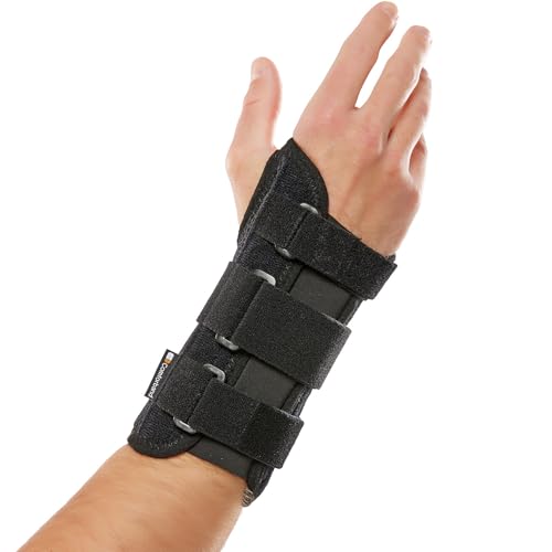 Comforband Deluxe 3-Strap Wrist Brace – Adjustable Support for Carpal Tunnel, Fractures, Tendonitis, and Post-Op Recovery – Lightweight, Breathable Design for Day and Night Use (S/M, Right Hand) S/M