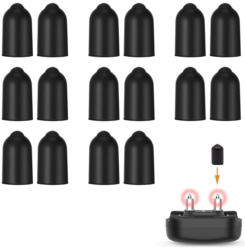 Dog Shock Collar Rubber Tips 16 pcs, Replacement Silicone Covers for Dog Training Collars, Anti Bark Collars Silicone Caps 13mm - BeesActive Australia