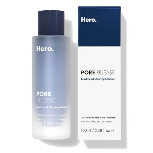Hero Cosmetics Pore Release Blackhead Clearing Solution, 3.38 Fl Oz 3.38 Fl Oz (Pack of 1)