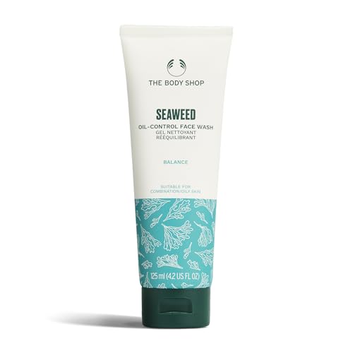 The Body Shop Seaweed Gel Cleanser, For Oily and Combination Skin, Vegan, 125ml