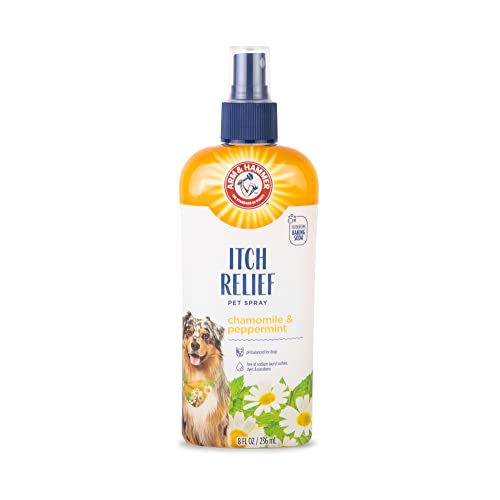 Arm & Hammer Dog Itch Relief Spray, Chamomile & Peppermint, 8 Fl Oz 8 Fl Oz (Pack of 1)