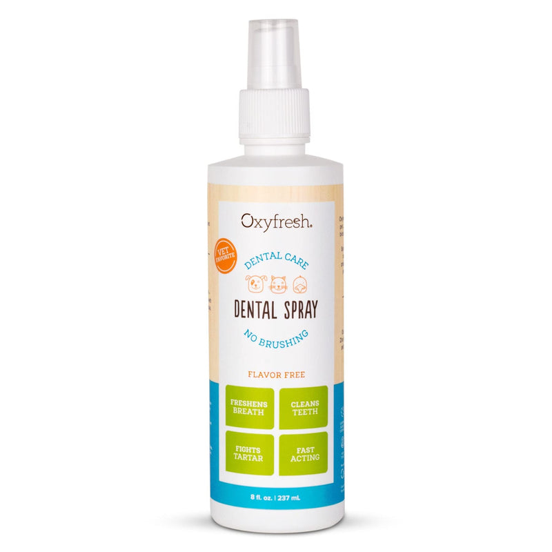 Oxyfresh Advanced Pet Dental Spray – Instant Pet Fresh Breath: Easiest No Brushing Pet Dental Solution for Dogs and Cats – Best Way to Fight Pet Plaque, Keep Teeth & Gums Healthy. 8oz. Top Seller 8oz - BeesActive Australia