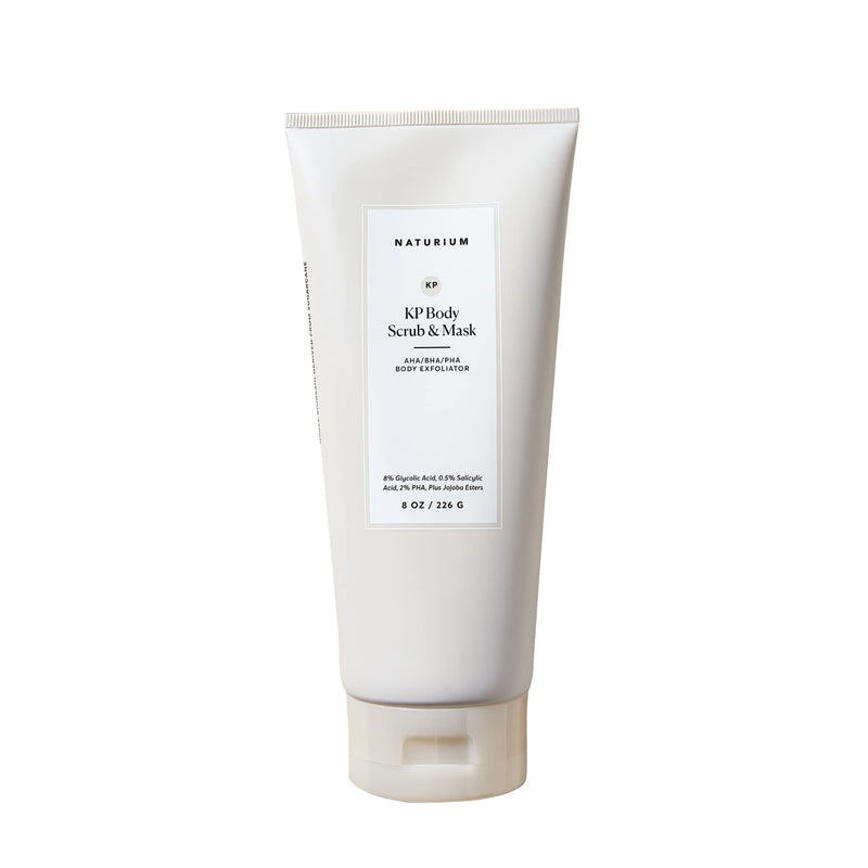 Naturium KP Body Scrub & Mask for Keratosis Pilaris, Bump Eraser Shower Scrub & Exfoliator for Skin, 8 oz - BeesActive Australia
