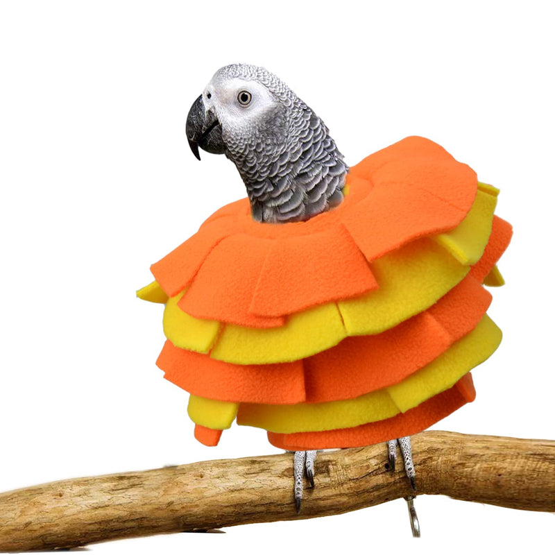 Bird Collar for Congo African Grey Parrots Feather Plucking Parrot Anti Bite Collar Full Body Shield - PawsPlanet Australia