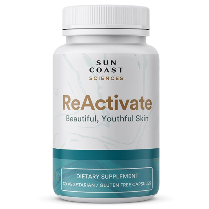 Sun Coast Sciences - ReActivate Your Skin’s Beauty from Within, with Dr. Rosenberg’s Special Skin Health Formula - 30 Count (Pack of 1)