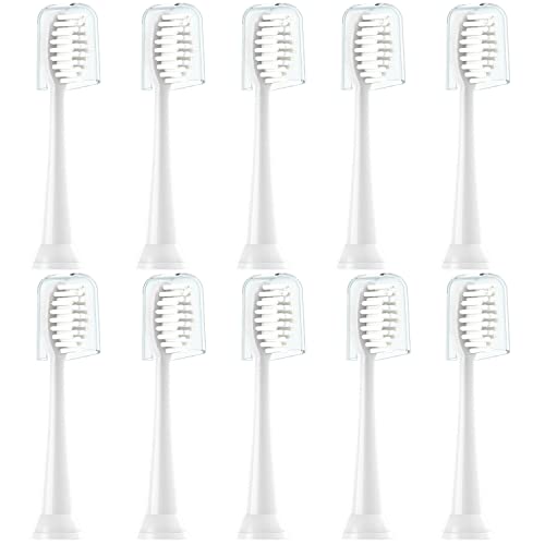 Replacement Toothbrush Heads for TAO Clean Electric Toothbrush White