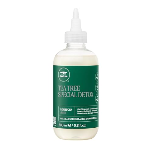 Tea Tree Special Detox Kombucha Rinse, Removes Buildup, Adds Shine, For All Hair Types 6.8 Fl Oz (Pack of 1)