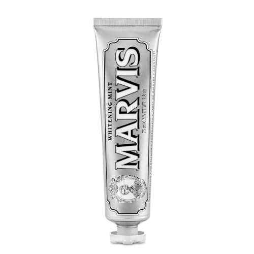 Marvis Whitening Mint and Aquatic Mint Toothpaste Set, 3.8 oz
