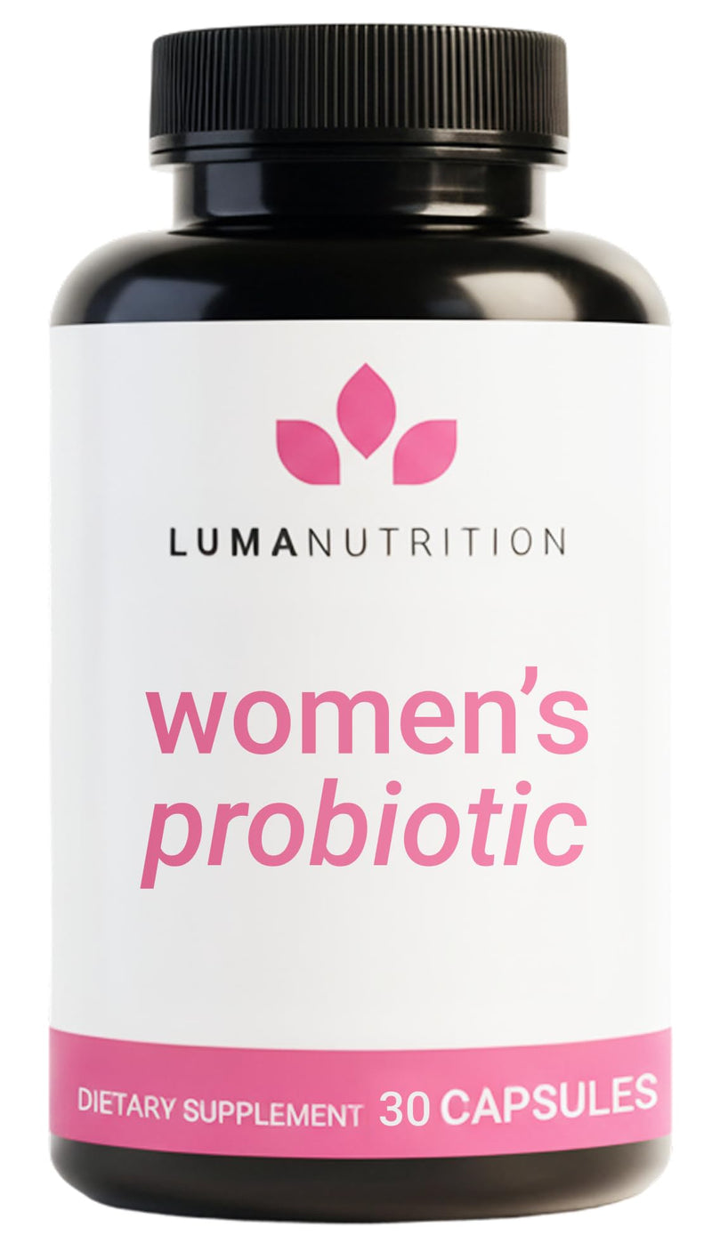 Luma Nutrition Probiotics for Women Digestive Health - 30 Capsules 60 Count (Pack of 1)