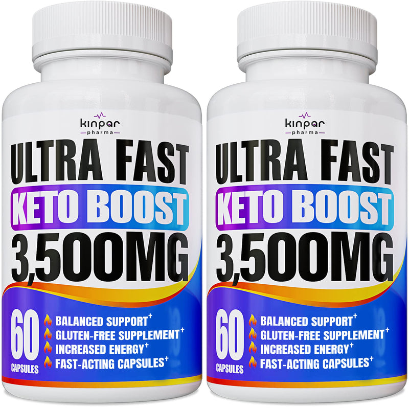 Complete Keto Pills - Keto Fast Exogenous Ketones Supplement for Improved Focus and Stamina - Advanced Weight Management, Energy, and Appetite Support - American Quality - 120 Capsules - Pack of 2 60 Capsules (Pack of 2) - BeesActive Australia