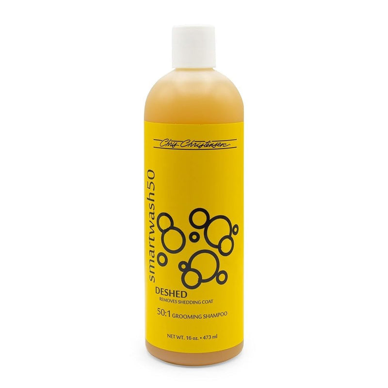 Chris Christensen SmartWash50 Deshed Ultra Concentrated Dog Shampoo, Makes up to 50 Bottles, Groom Like a Professional, Removes Shedding Coat, Adds Moisture, Made in USA, 16 oz 16oz - PawsPlanet Australia