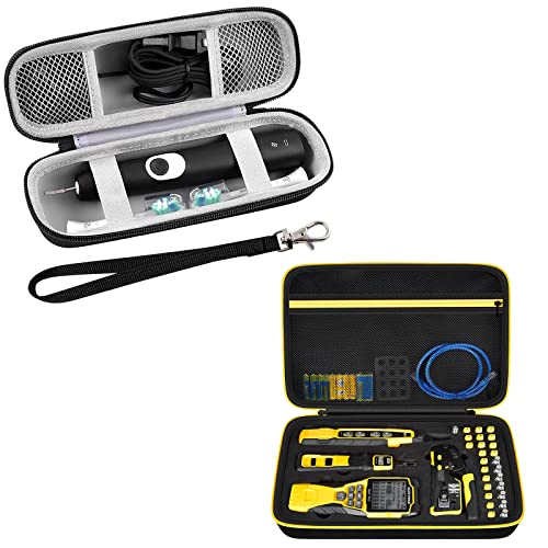 Case Compatible with Philips for Sonicare for ProtectiveClean 4100 6100 5100 6500 7500 Rechargeable Electric Toothbrush Case Compatible with Klein Tools VDV501-851 VDV500-123 VDV226-110 VDV427-300