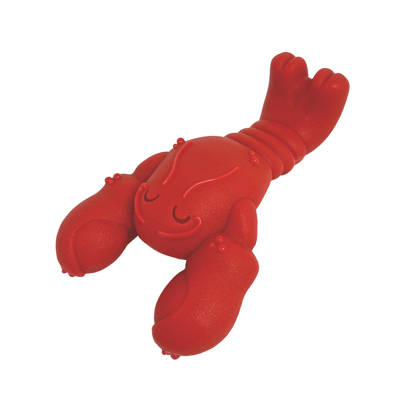 Nylabone Power Chew Lobster Dog Chew Toy, Cute Dog Toys for Aggressive Chewers, Filet Mignon Flavor, Small/Regular (1 Count) Red Medium/Wolf (1 Count) - BeesActive Australia