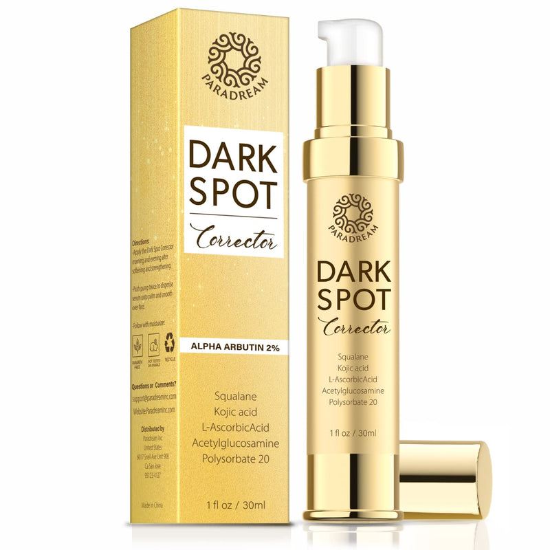 PARADREAM Dark Spot Remover for Face and Body, Dark Spot Corrector Serum - Advanced Melasma Hyperpigmentation Treatment, Sun Spot, Age Spot, Brown Spot Remover for Men and Women(1 FL OZ) - BeesActive Australia