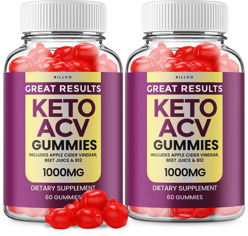 (2 Pack) Great Results Keto Gummies - Advanced Formula Great Results Keto ACV Gummies (120 Gummies) - BeesActive Australia