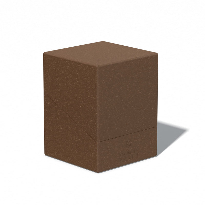 Ultimate Guard RTE Boulder 100+, Deck Case for 100 Double-Sleeved TCG Cards, Brown, 97% Renewable, Made in Germany, Secure & Durable Storage 100+ - BeesActive Australia