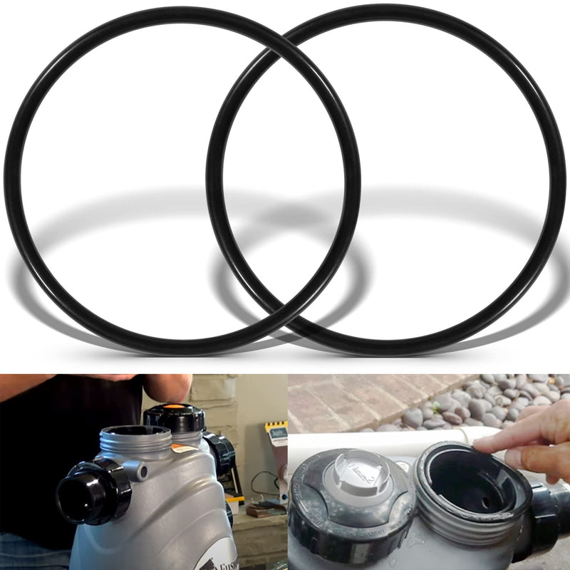 2 Pack R0586300 Large VITON Collar O-Rings Replacement for The Zodiac Nature 2 Fusion, Fusion Soft, Inground, Vision Aboveground, Vision Pro above Ground, etc - BeesActive Australia