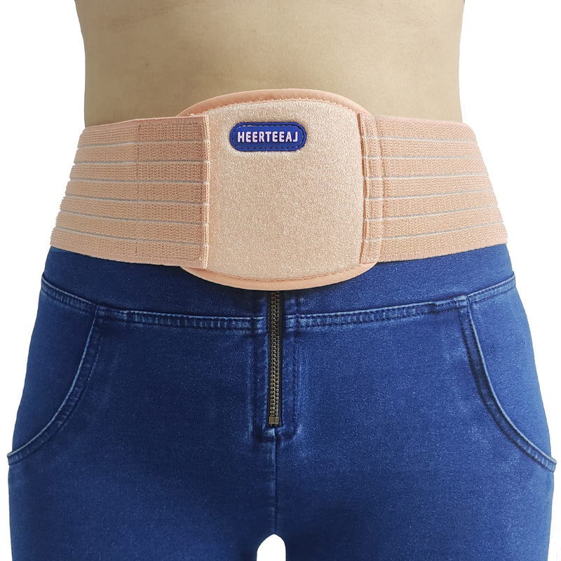 Umbilical Hernia Belt | Abdominal Hernia Belt for Men & Women | Belly Button Umbilical Hernia Binder w/ 1 Hernia Compression Pads | Ventral, Epigastric & Post Surgery Support Belts Large - BeesActive Australia