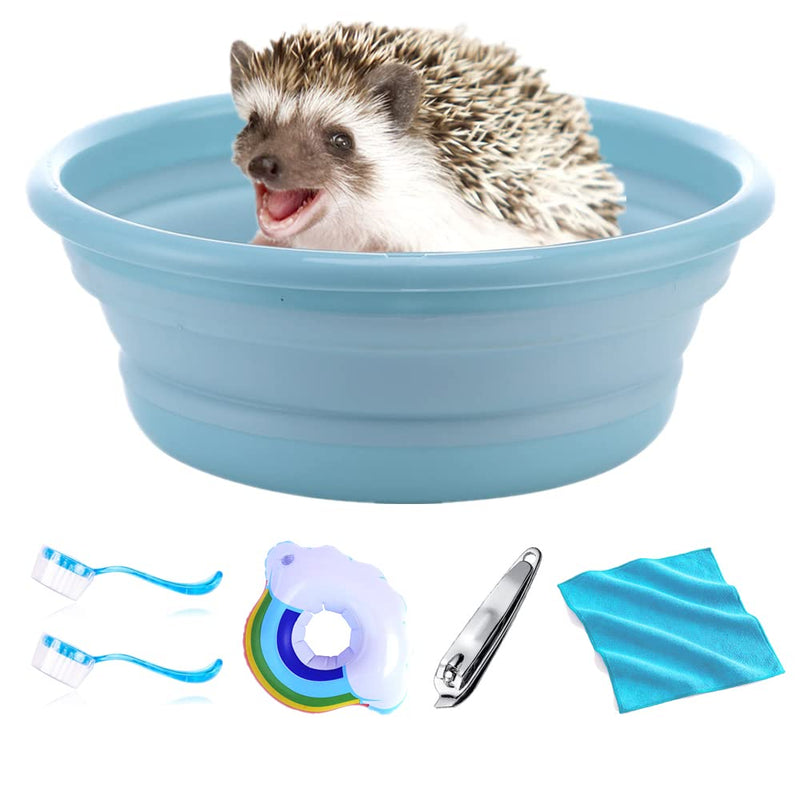 Hedgehog Bath Supplies Kit, Bathtub and Cleaning Brush Bath Kit - BeesActive Australia