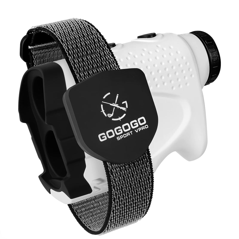 Gogogo Sport Vpro Magnetic Golf Rangefinder Holder Mount Strap, Adjustable Range Finder Strap/Holder/Band Fits Most Types, Strong Magnet for Easily Stick Rangefinder on Golf Cart/Bar/Club Black - BeesActive Australia