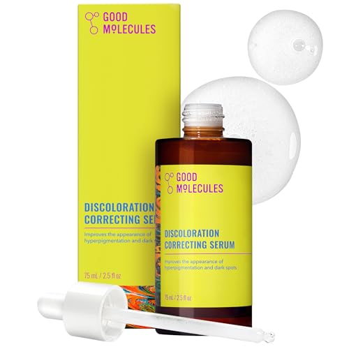 Good Molecules Discoloration Correcting Serum, Dark Spot Serum, 2.5 fl oz 2.53 Fl Oz (Pack of 1)