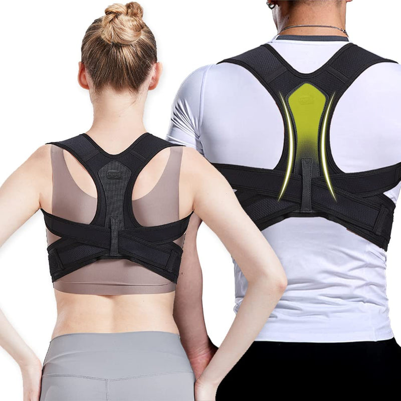 ZSZBACE Posture Corrector for Women and Men, New Upgraded Upper Back Brace Support Belt for Hunchback, Relieve Shoulder Neck Upper Back Pain - BeesActive Australia