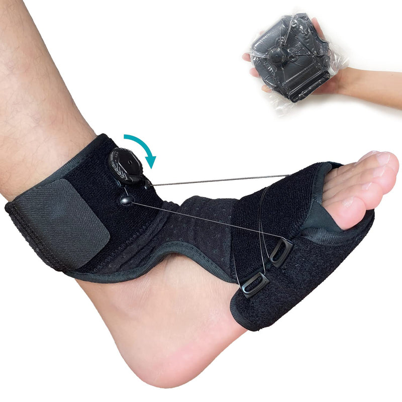 Plantar Fasciitis Night Splint with Rotating Knob System for Plantar Fasciitis Relief Plantar Fasciitis Socks Fascia Stretcher for Achilles Tendonitis Relief Plantar Fasciitis Brace Foot Drop - BeesActive Australia