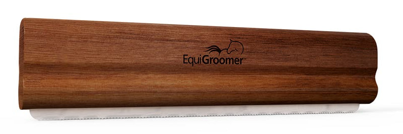 Deshedding 8" Brush for Horses and Large Pets | Natural Mahogany | Short and Long Hair | Comb Removes Loose Dirt, Hair and Fur| Professional Horse Brush for Grooming Shedding - BeesActive Australia