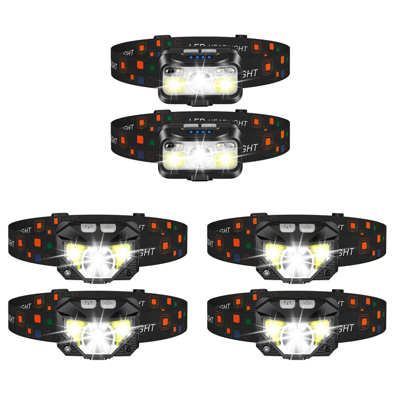 LHKNL ‎TG-T069 1100 Lumen Rechargeable Headlamp 4 Packs and ‎TG-T12601 1100 Lumen Rechargeable Headlamp 2 Packs - BeesActive Australia
