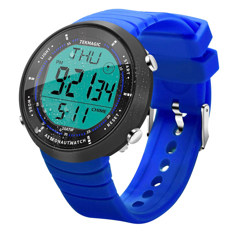 10 ATM Water Resistant Sports Watch for Swimming and Diving, with Functions of Stopwatch, Countdown, Dual Time, Alarm Clock, 12 and 24 Hour Format Switchable - BeesActive Australia