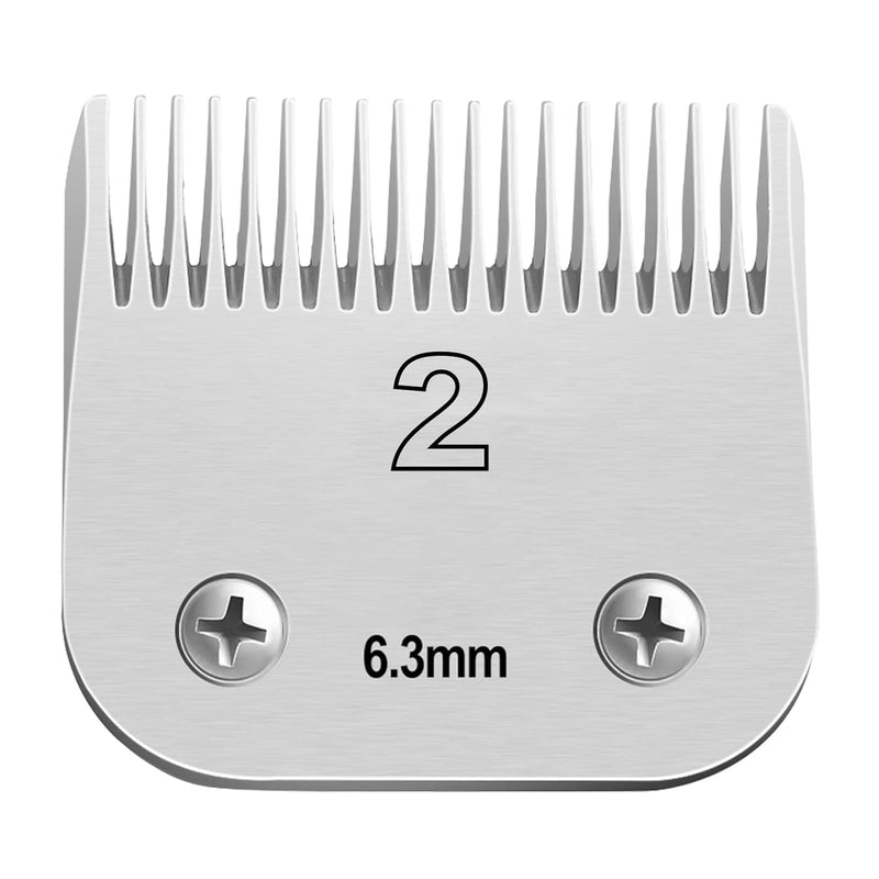 Professional Detachable Replacement Ceramic Blades set,compatible with oster Classic 76/Star-Teq/Power-Teq andi A*dis AGC,BDC,BGC,MBG Series Clippers (Size 2) Size 2 - BeesActive Australia