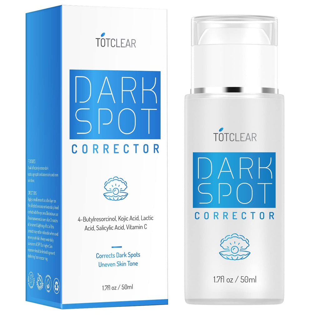 TOTCLEAR Dark Spot Remover For face and Body, Updated Dark Spot Corrector Serums for Skin Care, Advanced Formula with Effective and Safe Ingredients for All Skin Types 1.7fl oz - BeesActive Australia