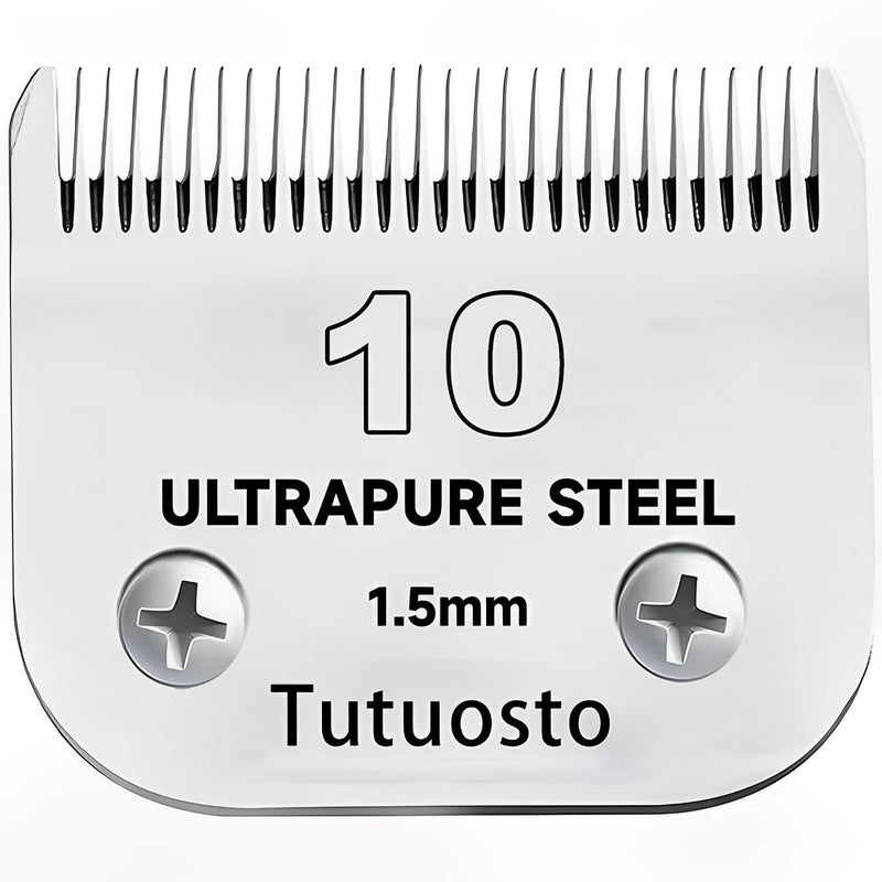10# Clipper Blades Pet Grooming Clipper Replacement Blades Detachable Blade Compatible with andis/wahl/Oster Dog Clippers 10# - BeesActive Australia