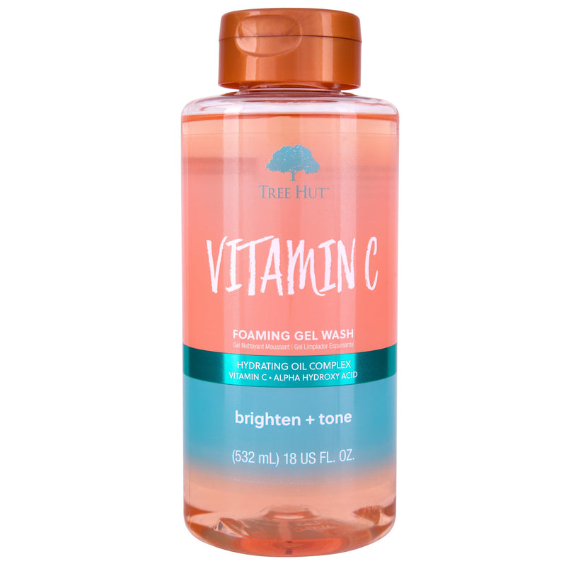 Tree Hut Vitamin C Nourishing & Moisturizing Foaming Gel Wash, 18 oz. - BeesActive Australia