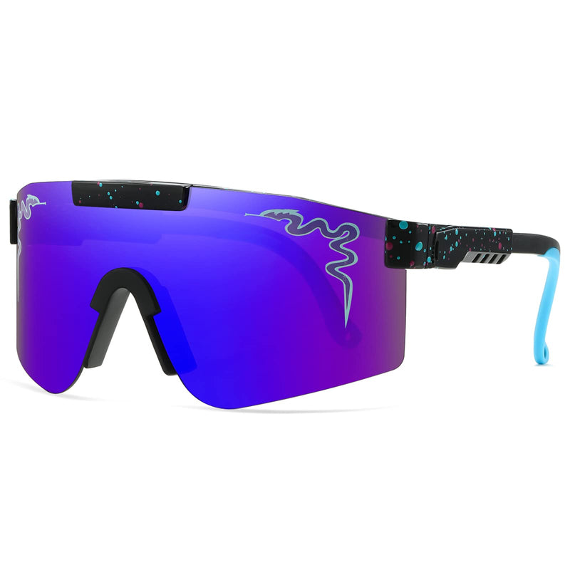 YCDAQCW TR90 Frame UV400 Cool Sunglasses For Men and Women Outdoor Shades Sport Sun Glasses For Baseball Cycling Running Adult Sa5 - BeesActive Australia