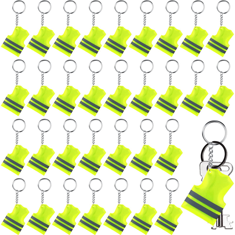 25 Pcs Reflective Tags Reflective Zipper Pulls Safety Reflector Tags Visible Reflective Keychain for Kids Adults Backpack Jacket Dog Collar Key Chain Running Bags Purses Strollers Wheelchairs - BeesActive Australia