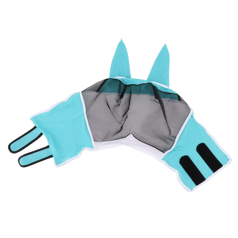 Horse Fly MasksHorse Fly Mask for Horses with Ears, Horse Fly Mask Protective for Farm (Blue) Other Breeding Supplies S Blue - BeesActive Australia