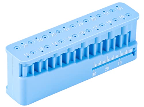 JMU Dental Endodontic Measuring Tools Holder Autoclaveable Endo Files Block Measuring Instrument Ruler