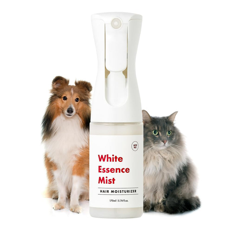 JAYU PET White Essence Mist - Dog Itch Relief, Hypoallergenic Soothing Spray, Dandruff & Dry Skin Spray (170ml, 5.8fl oz) Dandruff & Itch Relieving - PawsPlanet Australia