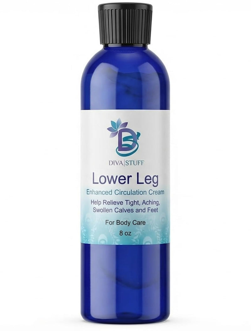 Diva Stuff Lower Leg and Foot Enriched Circulation Cream For Tight, Aching and Swollen Calves and Feet