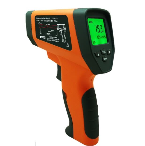 Oliver's Kitchen® Infrared Thermometer - User-Friendly - Measure Temperature with Precision - Perfect for Pizza Ovens - Ergonomic Grip - Batteries Included