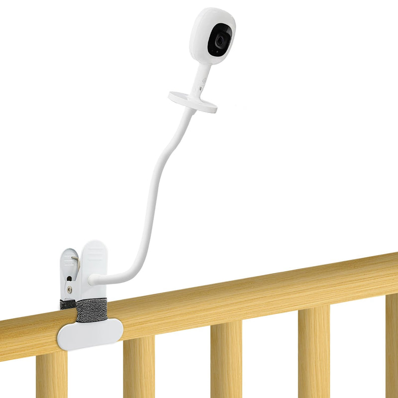 Baby Monitor Mount Compatible with Nanit Pro Smart Baby Monitor & Flex Stand,15.7 inches Flexible Long Gooseneck Arm Also for Cameras with 1/4 Screw Mount Baby Camera Holder Stand - BeesActive Australia