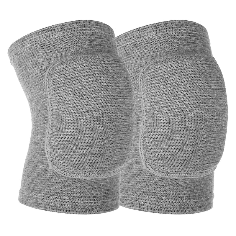 Sibba Compression Elbow Pads Arm Brace Support Fitness Arm Knee Protector Volleyball Basketball Breathable Elbow Wraps for Kids, Men and Women Grey - BeesActive Australia