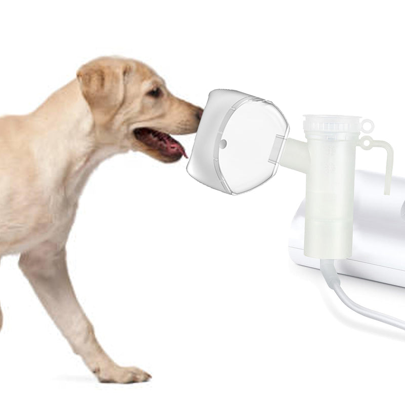 Canine Nebulizer Cup and Inhaler Mask for Cats and Dogs, Oxygen Mask for Pets (Not Including Nebulizer Machine) (S) S- Cat & Puppy - BeesActive Australia