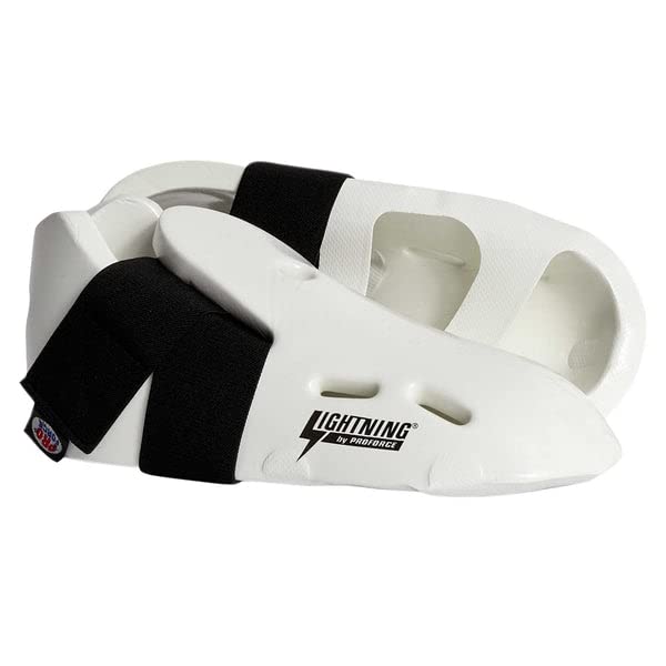 ProForce Ultra Lightning Kicks Sparring Shoes/Footgear - White - Size 9-10 | Large
