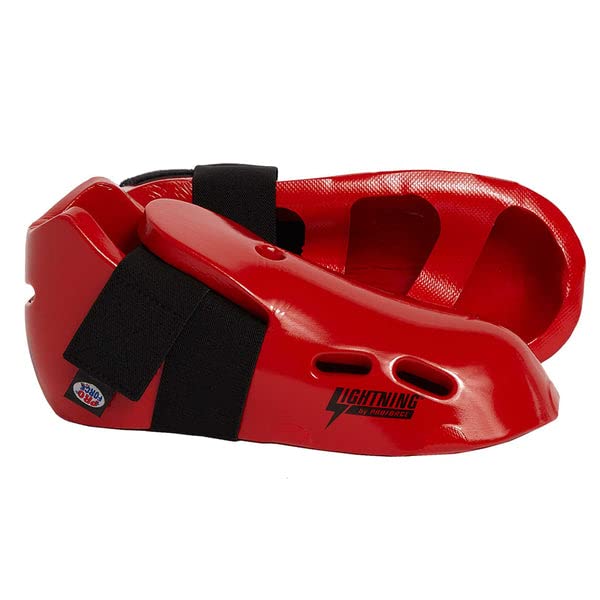 ProForce Ultra Lightning Kicks Sparring Shoes/Footgear - Red - Size 11-12 | X-Large