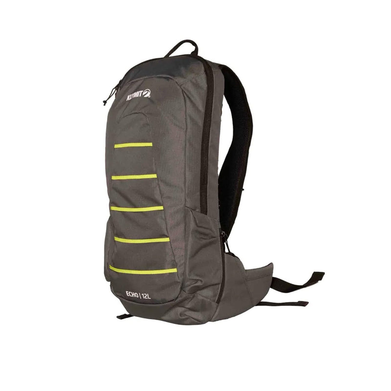 Klymit Echo 12L Hydration Pack, Grey/Green, Regular, 12ECUC12B