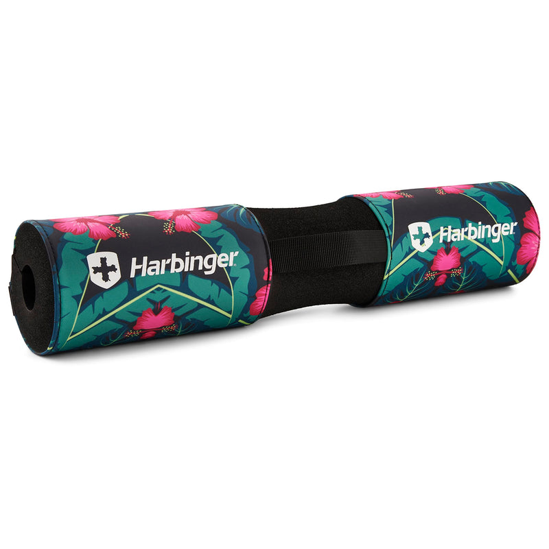 Harbinger Hip Thrust Bar Pad for Doing Hip Thrusters at Home and in The Gym for Olympic and Standard Bars Floral - BeesActive Australia